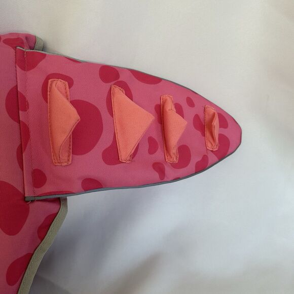 Dog Life Vest Jacket Size L Pink Alligator Adjustable Straps Handle Leash Ring - Picture 4 of 12